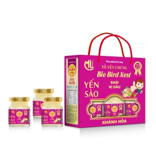 Yến Bio Bird Nest Babi vị dâu